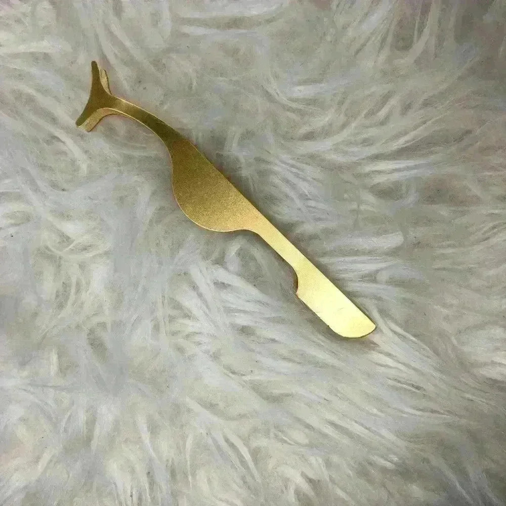 Gold Metal Lash Applicator